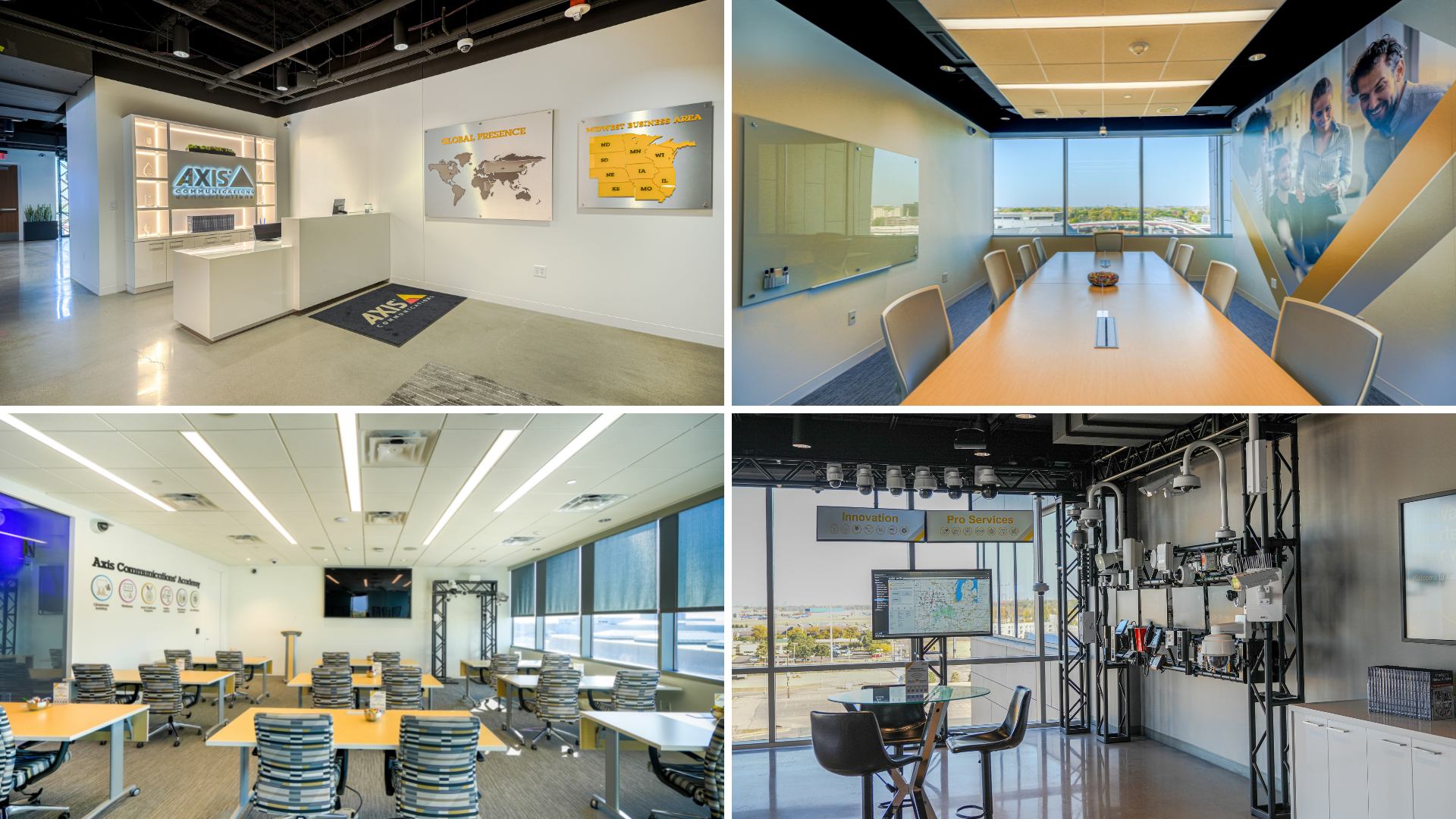 Axis Communications Opens Innovative Technology Center at Mall of